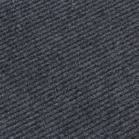 Trwała mata wejściowa z PVC 1+1 GRATIS, dywanowa, 90 x 120 cm, szara