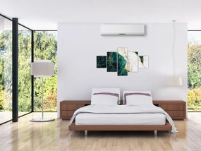 Obraz - Turkusowy marmur (125x70 cm)