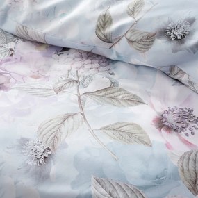 Jasnoniebieska pościel dwuosobowa 230x220 cm Floral Serenity – RHS