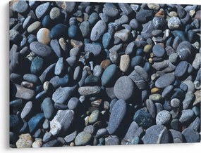 Obraz kamyków z plaży (70x50 cm)