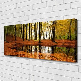 Obraz na płótnie Głęboka Zieleń Lasu