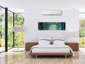 Obraz – Drzewo życia we wszechświecie (170x50 cm)