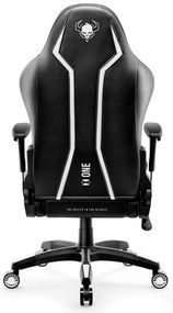 Fotel gamingowy Diablo X-One 2.0 Normal Size, czarno-biały