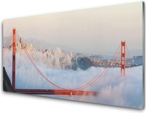 Panel Szklany Most nad Oceanem Chmur