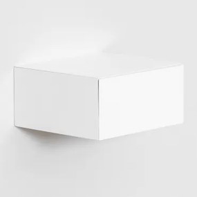 Pływająca Szafka Nocna Z Mdf Florens Biała & ↔︎ 30 Cm - Sklum