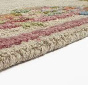 Wełniany dywan tkany ręcznie 140x200 cm Elise Floral – Flair Rugs