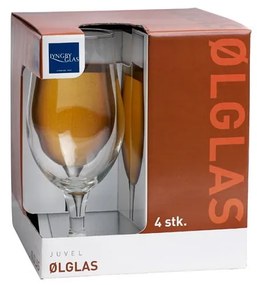 Pokale do piwa zestaw 4 szt. 490 ml Juvel – Lyngby Glas