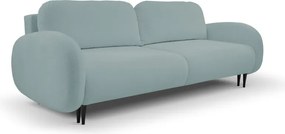 Sofa SOFT z funkcja spania i pojemnikiem TURKUSOWY RUN AGAIN 72