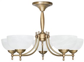 Elegancki złoty żyrandol C-S5AK