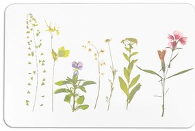 Biały dywanik łazienkowy okrzemkowy (z diatomitu) 39x60 cm – Artsy Doormats