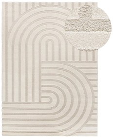Kremowy dywan 120x170 cm Snowy – Universal