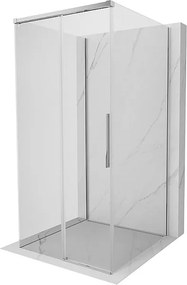 Mexen Rox-3S kabina prysznicowa 3-ścienna rozsuwana 95 x 95 cm, transparent, chrom - 8C2-095-095-01-00-3S