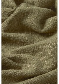 Bawełniany koc w kolorze khaki 130x180 cm Handloom – Lorena Canals