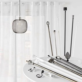 Metalowy regulowany karnisz 120 - 210 cm Tempo – douceur d'intérieur