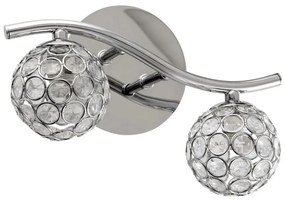 Metalowy kinkiet glamour - K510 P0-W81