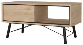 Stolik w naturalnym kolorze 48x102 cm Ry – Tvilum