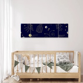 Obraz - Wszechświat (170x50 cm)