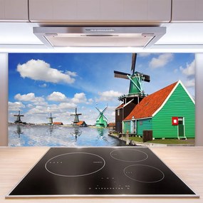 Panel Kuchenny Nowoczesna Bryła Budynku