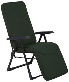 Fotel ogrodowy z podnóżkiem Modena Kwadrat Plus Black Edition H024-32PB PATIO