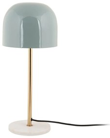 Miętowa lampa stołowa z metalowym kloszem (wysokość 50 cm) Manta – Leitmotiv