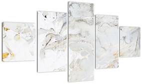 Obraz - Papier olejny z marmurowym wzorem (125x70 cm)