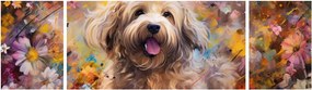 Obraz - Happy Dog II. (170x50 cm)