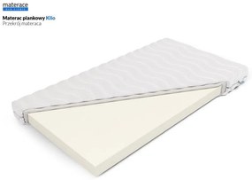 Frankhauer Materac piankowy Klio 80/180 Średni H2 Medicott/Tencel, rolowany