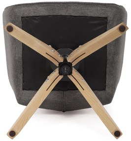 Krzesło do jadalni DCH-C2148 GREY2 z wodoodpornątkaniną