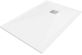 Mexen Stone+ brodzik kompozytowy prostokątny 100 x 90 cm, biały - 44109010