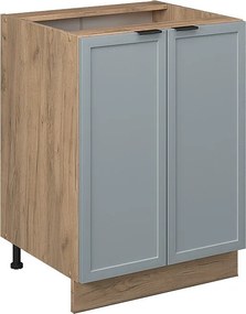 Szafki kuchenne jasnoniebiesko-szary 60x51.6x82 fame-line