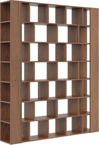 Orzechowy regał biblioteczka do salonu Z1-C52