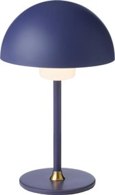 Halo Design 747603 - Lampa LED ściemnialna, ładowalna MOON LIGHT LED/2,7W/2600 mAh niebieska