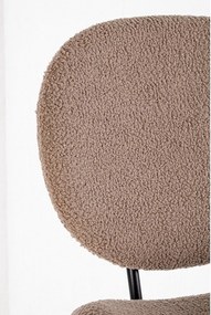 Beżowe tapicerowane krzesło Maddie – Yes Everyday