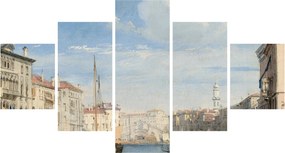 Obraz - Richard Parkes Bonington, The Grand Canal, reprodukcje (125x70 cm)