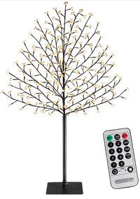 Monzana Świecące drzewo CHERRY do wnętrz i na zewnątrz, 180cm, ciepła biała