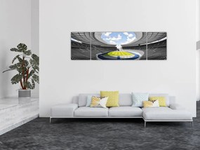 Obraz - stadion piłkarski (170x50 cm)