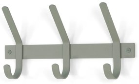 Szarozielony metalowy wieszak ścienny 40 cm Dexter – Spinder Design
