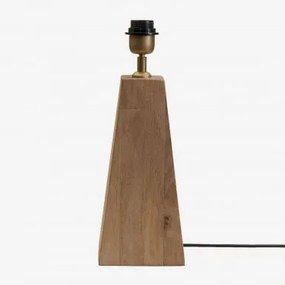 Podstawa Do Lampy Mesa 30 Cm En Madera De Mango Taraua Drewno Mango - Sklum