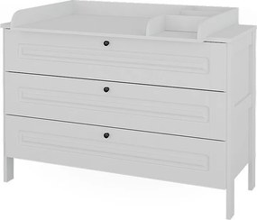 Przewijak biały 133x70x98.4 ajaton