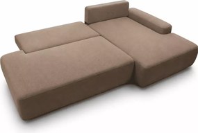 Narożnik z funkcją spania i pojemnikiem Slideo O 276 cm DL rozkładany sofa L-kształtna