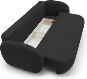 Sofa OLIO z funkcja spania i pojemnikiem ANTRACYTOWY ARAGON 99