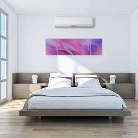 Obraz - Kropla na kwiecie (170x50 cm)