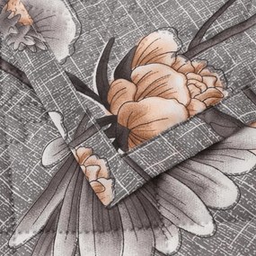 Letnia kołdra FLORVEX 140x200 cm, szara
