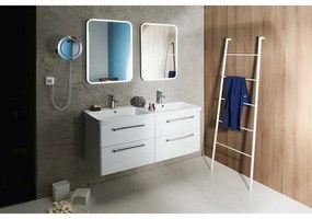 SAPHO SE101 Sega suszarka do ręczników 55 x 170 x7 cm, biała matowa