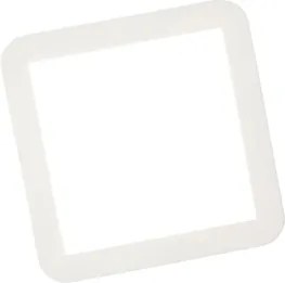 Plafon biały 22,5 cm z wbudowanym LED 3-stopniowy ściemniacz IP44 - Steve