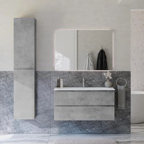 Badmöbel Set AVA 100 cm mit Waschbecken