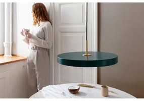 Zielona lampa wisząca UMAGE Asteria, Ø 43 cm