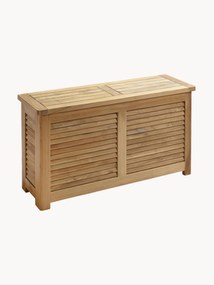 Wąska skrzynia do przechowywania z drewna tekowego Storage