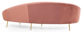 Jasnoróżowa sofa 255 cm Eses – Artie