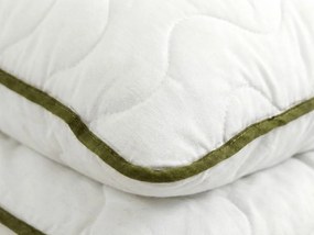 Poduszka pikowana STELLA ALOE VERA 70x90 cm, biała